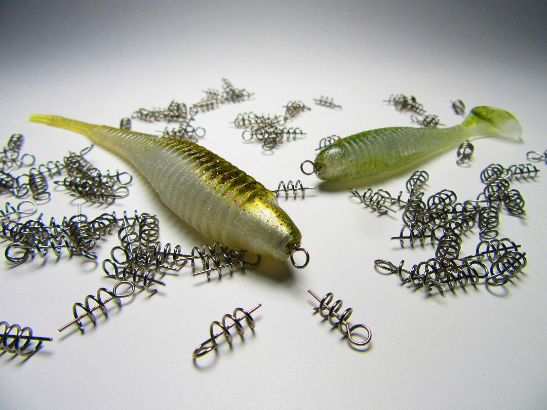 bait in screw top of fishing lure Screwlock bait keepers