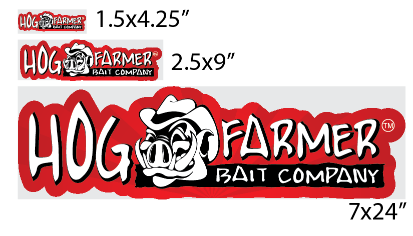 Hog Farmer Bait Sticker